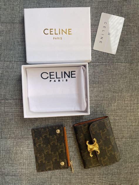 celine walet|Celine detachable wallet.